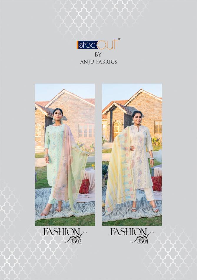 Fashion Point Vol 2 By Af Cotton Jacquard Readymade Suits Wholesale Market In Surat